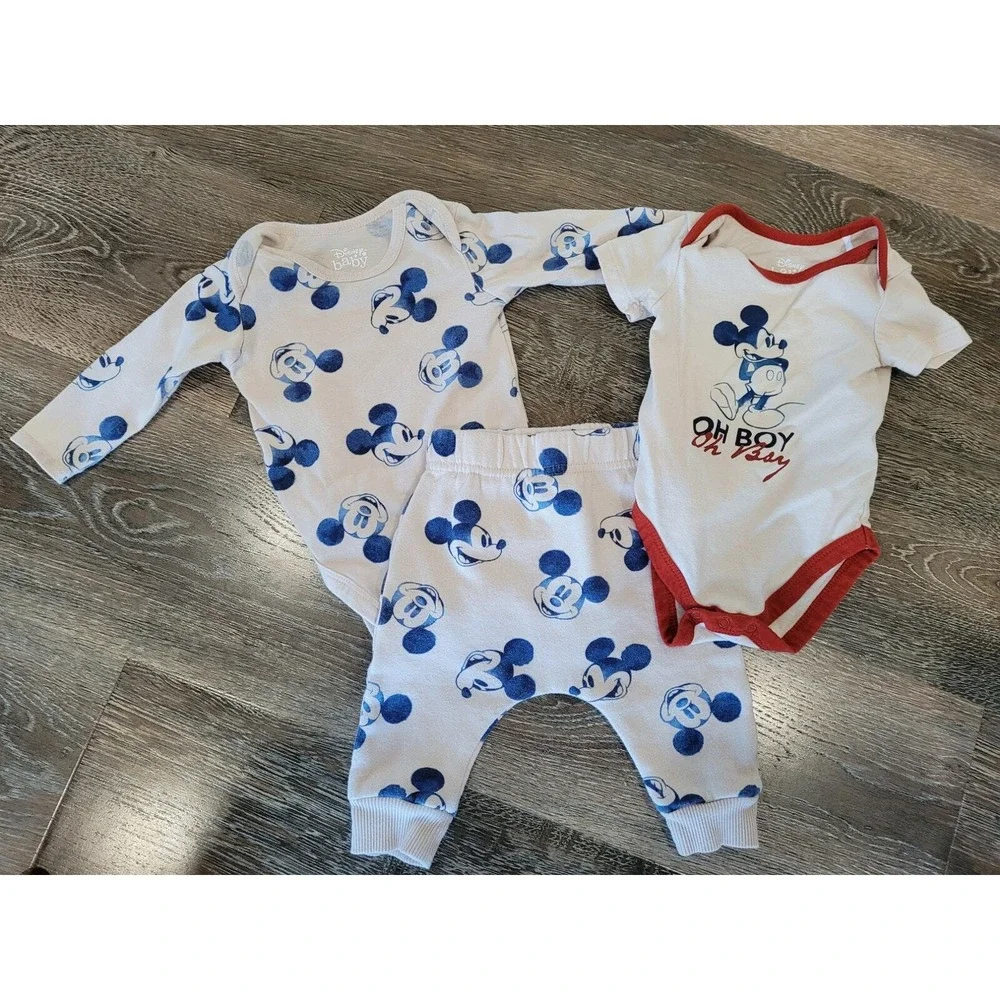 Disney Mickey Mouse Baby Boy 6 month oh boy‎ outfit #2